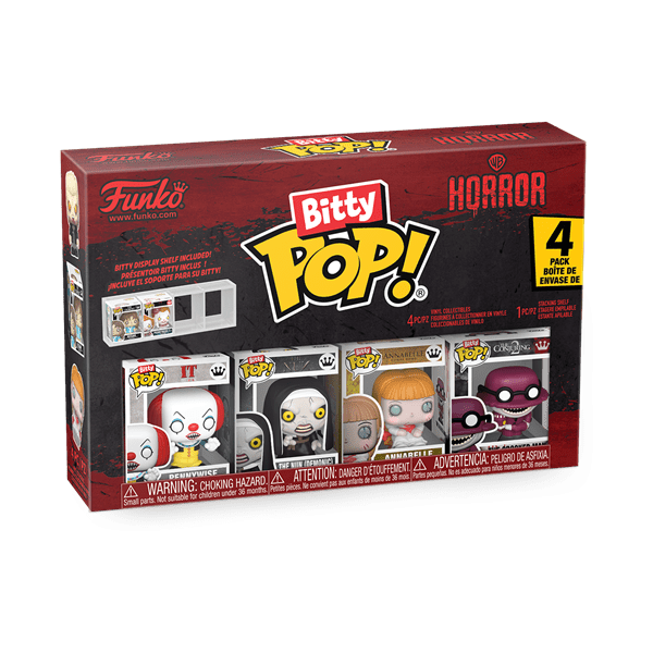 *Pre-order* Horror - Pennywise Bitty Pop! 4PK (ETA September) - Gametraders Modbury Heights