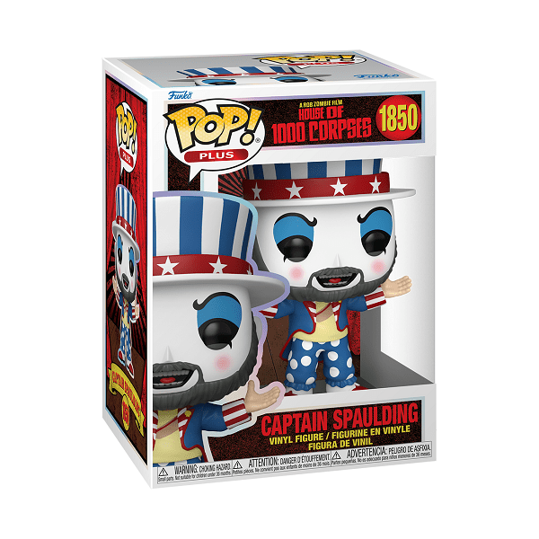 *Pre - order* House of 1000 Corpses - Captain Spaulding Pop! Plus (ETA September) - Gametraders Modbury Heights