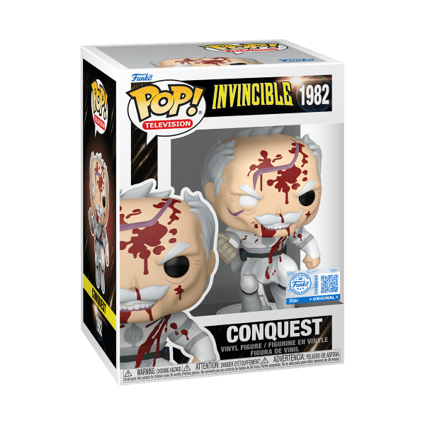 *Pre-order* Invincible (TV) - Conquest (Battle Damaged) Pop! Vinyl (ETA October) - Gametraders Modbury Heights