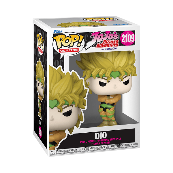 *Pre - order* JoJo's Bizarre Adventure - Dio Pop! Vinyl (ETA October) - Gametraders Modbury Heights