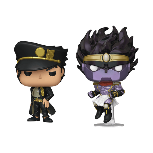 *Pre-order* Jojo's Bizarre Adventure - Jotaro & Star Platinum Pop! Vinyl 2PK (ETA Feruary) - Gametraders Modbury Heights