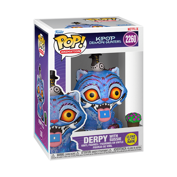 *Pre - order* K - POP Demon Hunters - Derpy w/Sussie Pop! Vinyl (ETA January) - Gametraders Modbury Heights