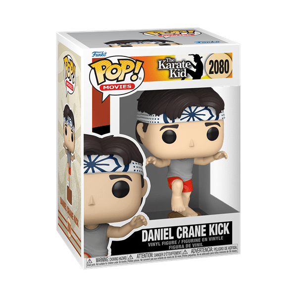 *Pre-order* Karate Kid - Daniel (Crane Kick) Pop! Vinyl (ETA September) - Gametraders Modbury Heights