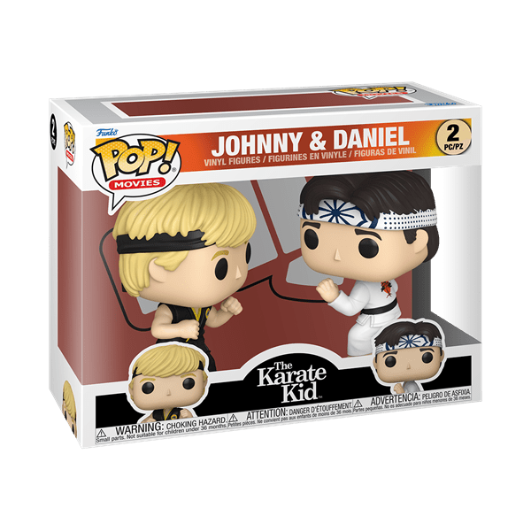 *Pre-order* Karate Kid - Johnny & Daniel Pop! 2pk (ETA September) - Gametraders Modbury Heights