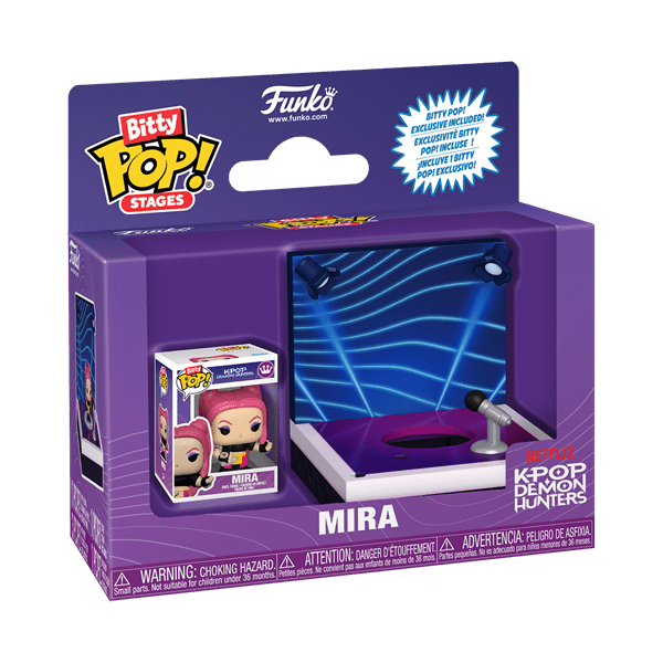 *Pre-order* KPop Demon Hunters - Mira Bitty Pop! Stage (ETA September) - Gametraders Modbury Heights