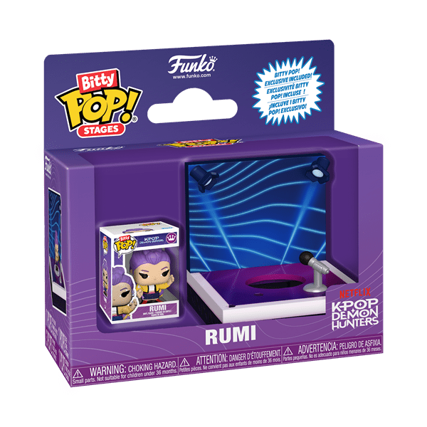 *Pre-order* KPop Demon Hunters - Rumi Bitty Pop! Stage (ETA September) - Gametraders Modbury Heights