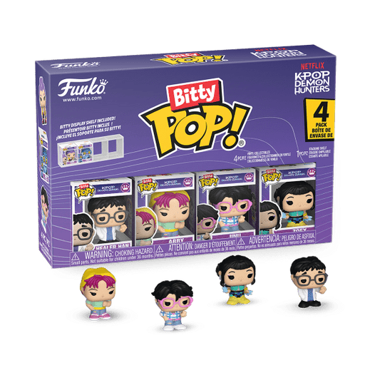 *Pre-order* KPop Demon Hunters - Zoey Bitty Pop! 4PK (ETA November) - Gametraders Modbury Heights