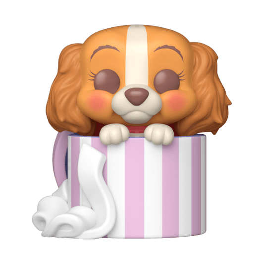 *Pre-order* Lady & The Tramp - Baby Lady in Box Pop! Vinyl (ETA December) - Gametraders Modbury Heights