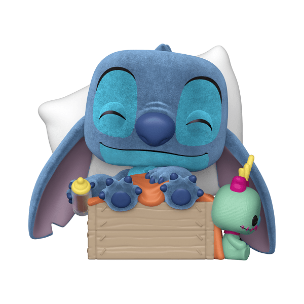 *Pre - order* Lilo & Stitch - Sleeping Stitch in Box (Flocked) Pop! Plus (ETA August) - Gametraders Modbury Heights