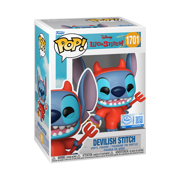 *Pre - order* Lilo & Stitch - Stitch as Devil Pop! Vinyl (ETA November) - Gametraders Modbury Heights