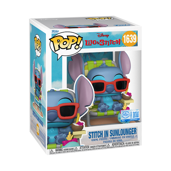 *Pre - order* Lilo & Stitch - Stitch (Lounger) Pop! Premium (ETA August) - Gametraders Modbury Heights