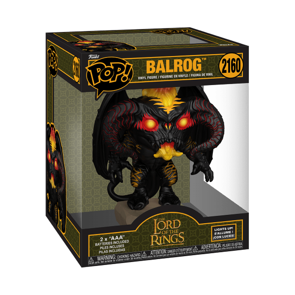*Pre-order* Lord Of The Rings - Balrog 6" Pop! w/SFX (ETA November) - Gametraders Modbury Heights