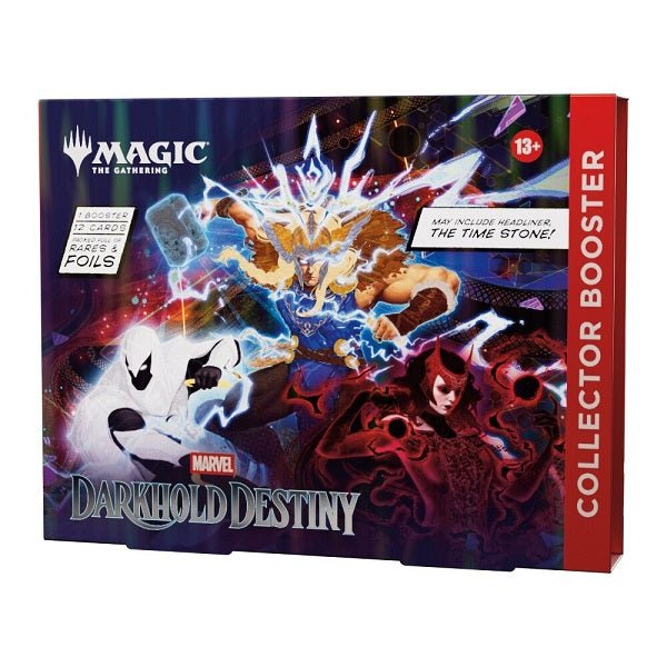 *Pre-order* Magic the Gathering Marvel Darkhold Destiny Collector Booster Box (9th April) - Gametraders Modbury Heights