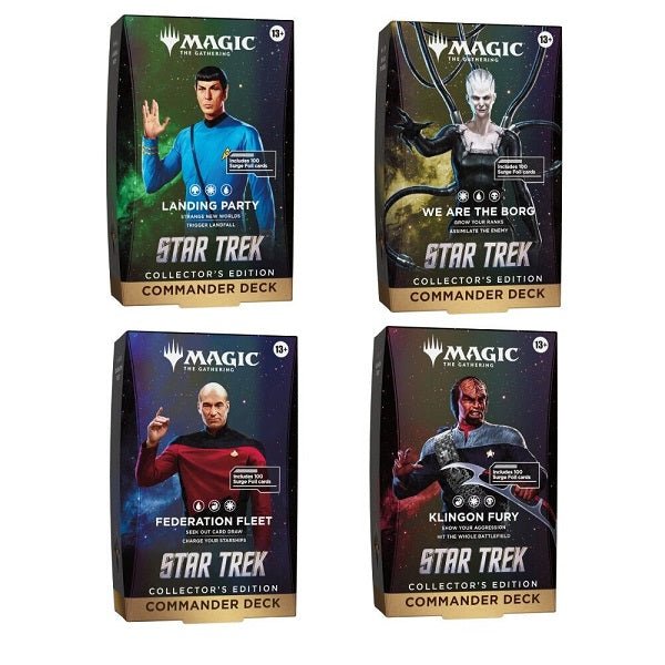 *Pre-order* Magic the Gathering Star Trek - Collector Commander Deck (20th November) - Gametraders Modbury Heights