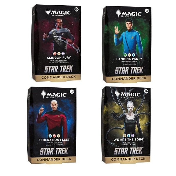 *Pre-order* Magic the Gathering Star Trek - Commander Deck (20th November) - Gametraders Modbury Heights