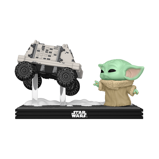 *Pre-order* Mandalorian & Grogu (2026) - Grogu w/Polar Mouse Driod Pop! Moment (ETA May) - Gametraders Modbury Heights