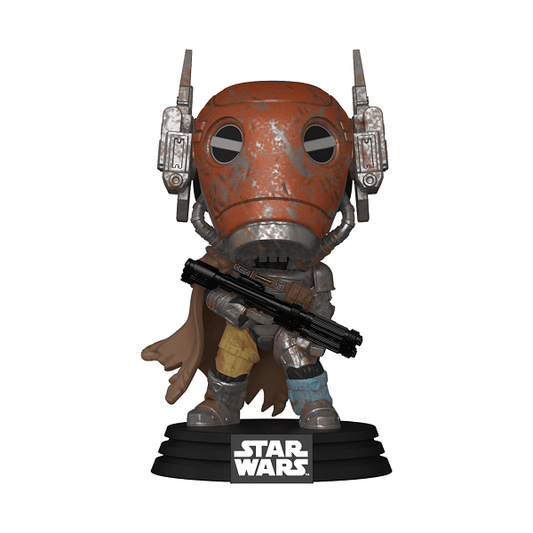 *Pre-order* Mandalorian & Grogu (2026) – Mercenary Guard Droid Pop! Vinyl (ETA March) - Gametraders Modbury Heights