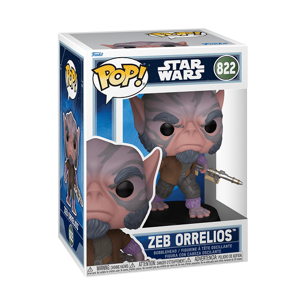 *Pre-order* Mandalorian & Grogu (2026) – Zeb Orrelios Pop! Vinyl (ETA March) - Gametraders Modbury Heights