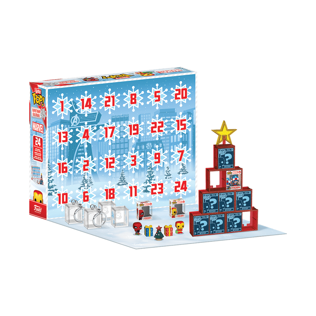 *Pre - order* Marvel Comics - Bitty Pop! Vinyl Countdown Calendar (ETA July) - Gametraders Modbury Heights