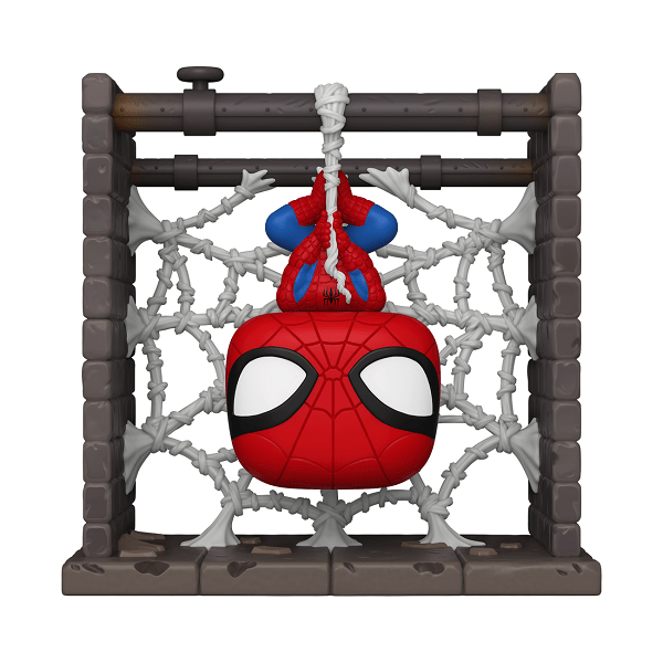 *Pre - order* Marvel Comics - Spiderman in Webs Pop! Vinyl Deluxe (ETA March) - Gametraders Modbury Heights