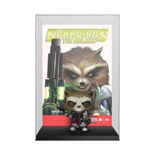 *Pre - order* Marvel - GotG Rocket Raccoon Pop! Vinyl Comic Cover (ETA July) - Gametraders Modbury Heights
