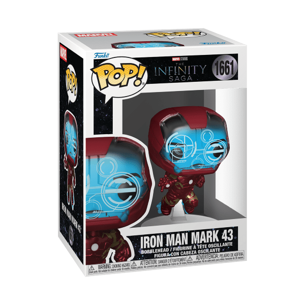 *Pre-order* Marvel: MCU Archives - Iron Man Mark 43 (Visor) Pop! Vinyl (ETA November) - Gametraders Modbury Heights