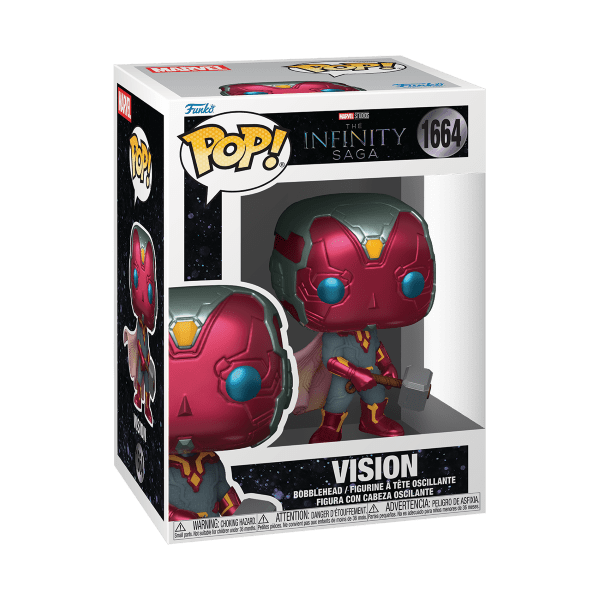 *Pre-order* Marvel: MCU Archives - Vision w/Mjolnir Pop! Vinyl (ETA November) - Gametraders Modbury Heights