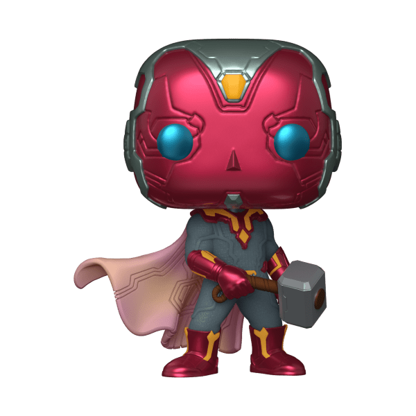 *Pre-order* Marvel: MCU Archives - Vision w/Mjolnir Pop! Vinyl (ETA November) - Gametraders Modbury Heights