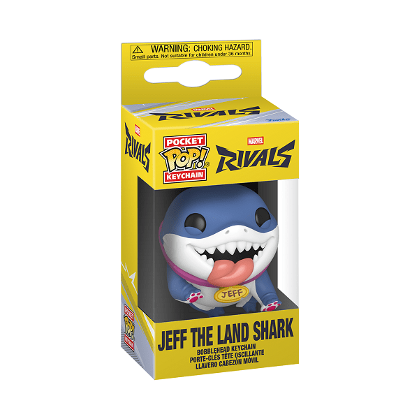 *Pre - order* Marvel Rivals - Jeff Pop! Keychain (ETA October) - Gametraders Modbury Heights
