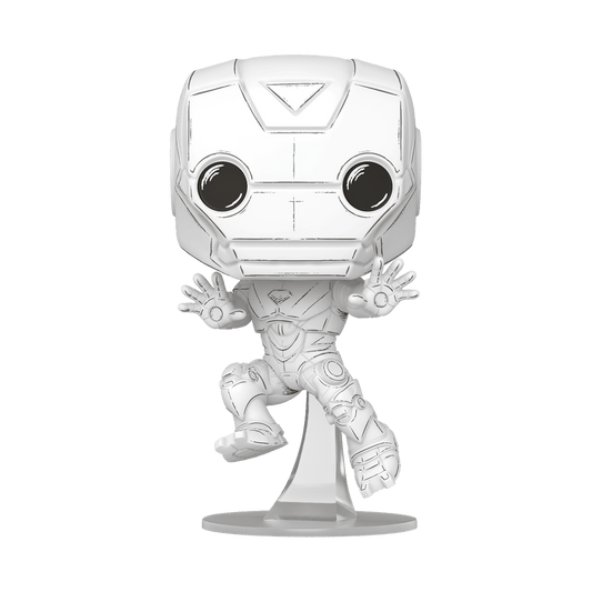 *Pre-order* Marvel: Sketched - Iron Man Pop! Vinyl (ETA December) - Gametraders Modbury Heights
