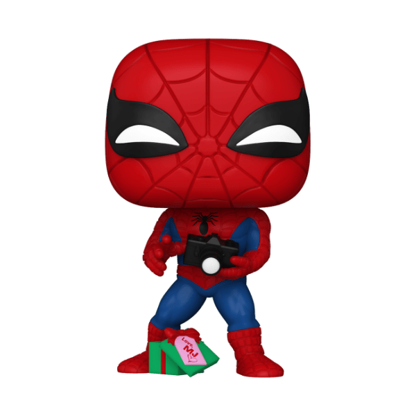 *Pre - order* Marvel - Spiderman w/Gift Holiday Pop! V2 Vinyl (ETA August) - Gametraders Modbury Heights
