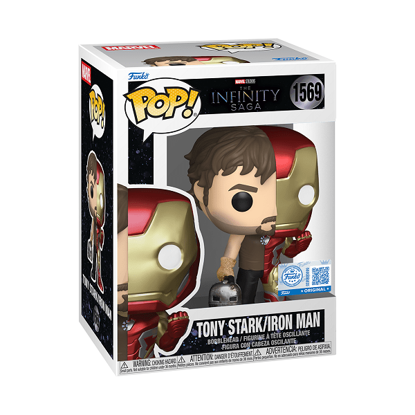 *Pre - order* Marvel: Split - Tony Stark/Iron Man Pop! Vinyl (ETA October) - Gametraders Modbury Heights