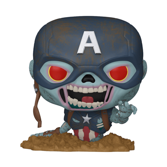 *Pre - order* Marvel: Zombies - Zombie Captain America Pop! Vinyl (ETA August) - Gametraders Modbury Heights