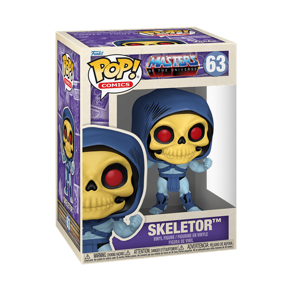 *Pre-order* Masters Of The Universe - Skeletor (Vintage Comic) Pop! Vinyl (ETA September) - Gametraders Modbury Heights