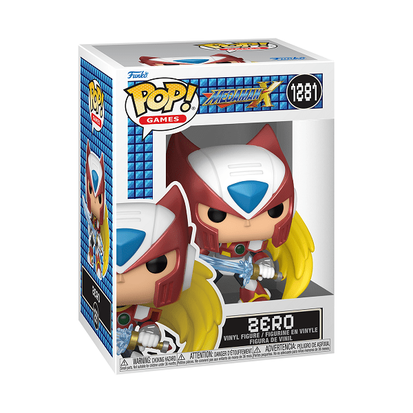 *Pre-order* Mega Man - Zero Pop! Vinyl (ETA July) - Gametraders Modbury Heights