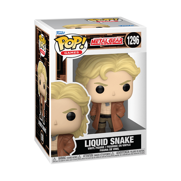 *Pre-order* Metal Gear Solid - Liquid Snake Pop! Vinyl (ETA July) - Gametraders Modbury Heights