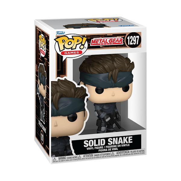 *Pre-order* Metal Gear Solid - Solid Snake Pop! Vinyl (ETA July) - Gametraders Modbury Heights