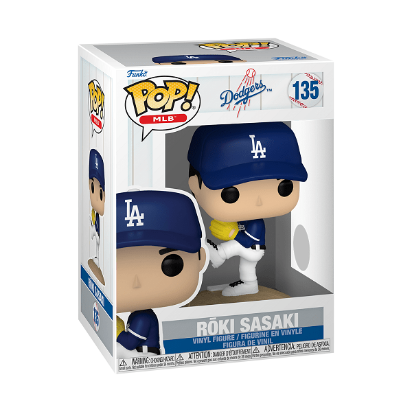 *Pre-order* MLB: Dodgers - Roki Sasaki Pop! Vinyl (ETA June) - Gametraders Modbury Heights