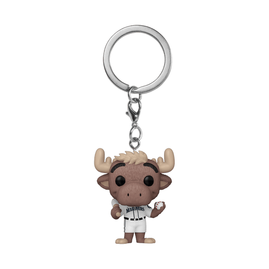 *Pre - order* MLB: Mascots - Seattle Mariner Moose Pop! Vinyl Keychain (ETA July) - Gametraders Modbury Heights