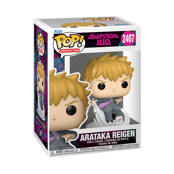 *Pre-order* Mob Psycho 100 - Arataka Reigen Pop! Vinyl (ETA June) - Gametraders Modbury Heights