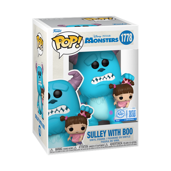 *Pre-order* Monsters, Inc. - Sully w/Boo Pop! Vinyl (ETA July) - Gametraders Modbury Heights