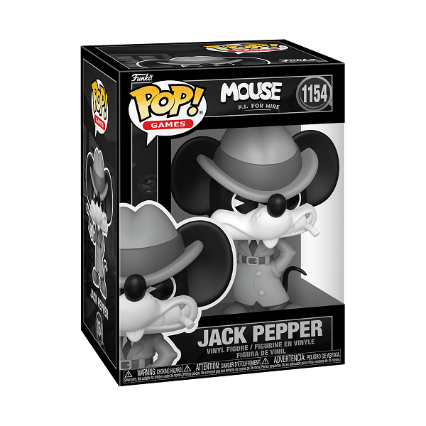 *Pre - order* MOUSE: P.I. For Hire - Jack Pepper Pop! Vinyl (ETA January) - Gametraders Modbury Heights