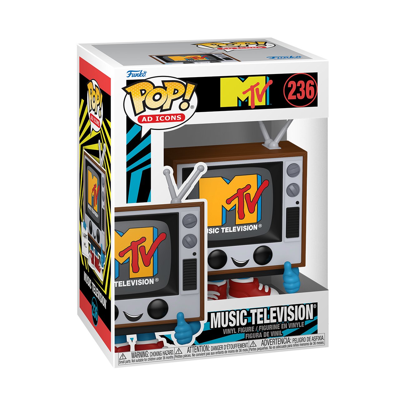 *Pre - order* MTV - TV Set w/MTV Logo Pop! Vinyl (ETA June) - Gametraders Modbury Heights