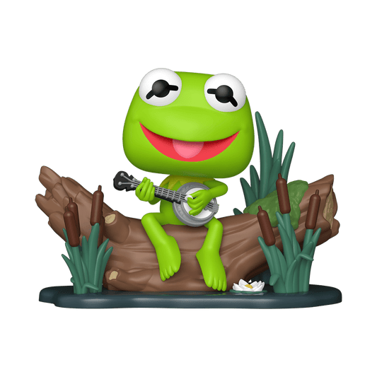 *Pre - order* Muppets - Kermit w/Banjo Pop! Vinyl Deluxe (ETA November) - Gametraders Modbury Heights