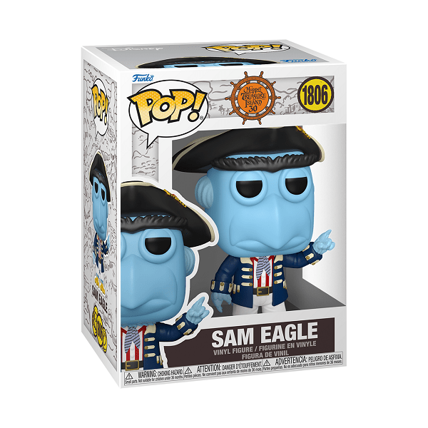 *Pre-order* Muppets: Treasure Island - Sam Eagle Pop! Vinyl (ETA August) - Gametraders Modbury Heights