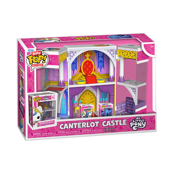 *Pre - order* My Little Pony - Canterlot Castle Bitty Pop! Playset (ETA November) - Gametraders Modbury Heights