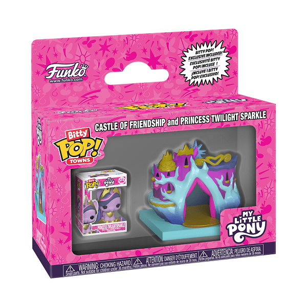 *Pre - order* My Little Pony - Castle of Friendship Bitty Pop! Town (ETA November) - Gametraders Modbury Heights