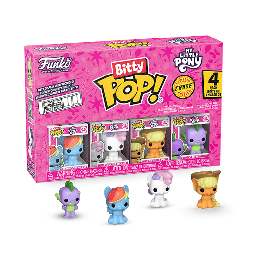 *Pre - order* My Little Pony - Rainbow Dash Bitty Pop! 4PK (ETA November) - Gametraders Modbury Heights