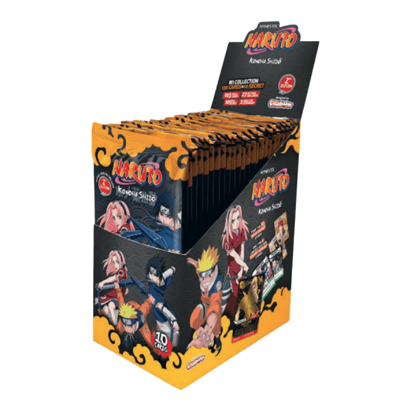 *Pre-order* Naruto Mythos TCG – Konoha Shido (2nd Edition) Booster (Display of 24) (ETA August) - Gametraders Modbury Heights