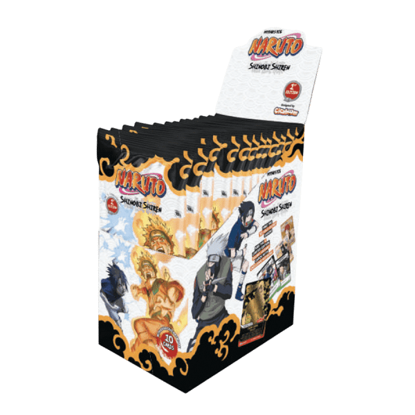 *Pre-order* Naruto Mythos TCG – Shinobi Shiren (1st Edition) Booster (Display of 24) (ETA October) - Gametraders Modbury Heights